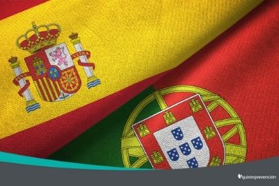 banderas de España y Portugal imagen pequeña
