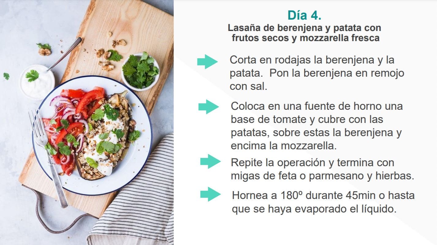 preparación de lasaña de verduras receta 4
