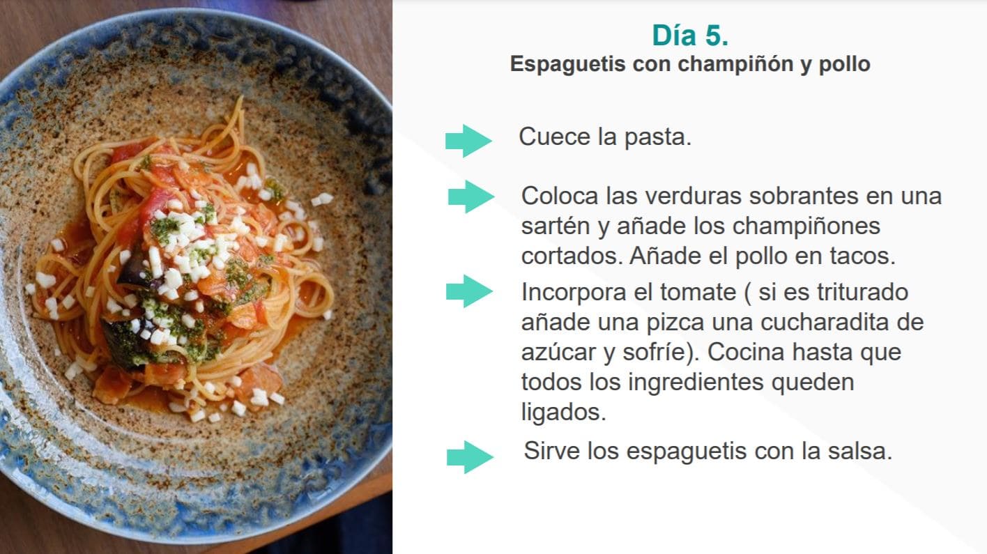 espaguetis receta 5