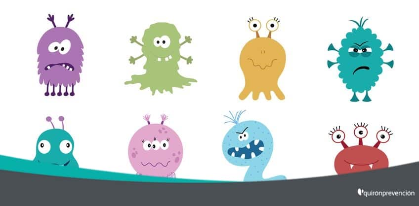 dibujos de virus imagen grande
