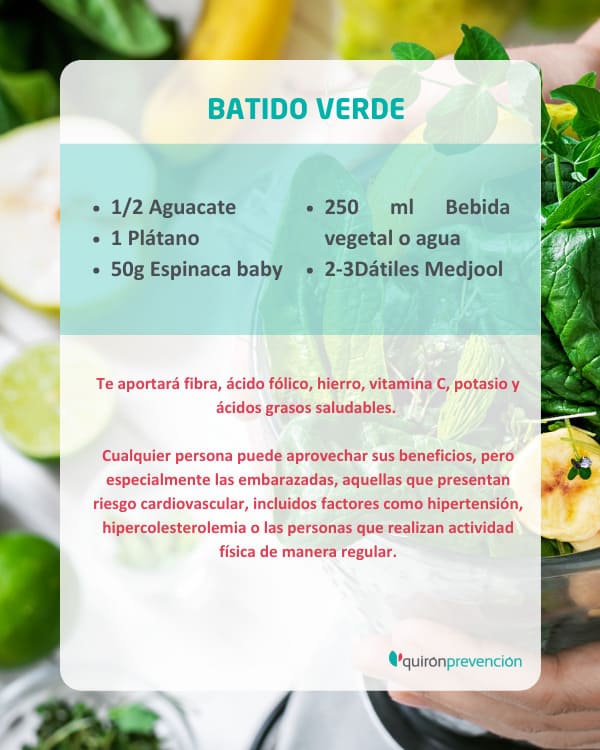 Batido verde