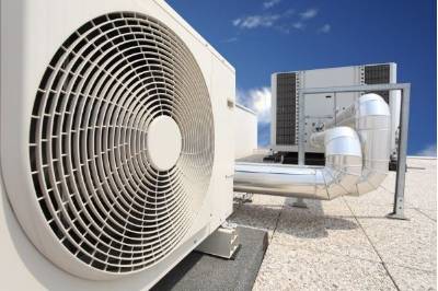 ventiladores aire acondicionado en azotea
