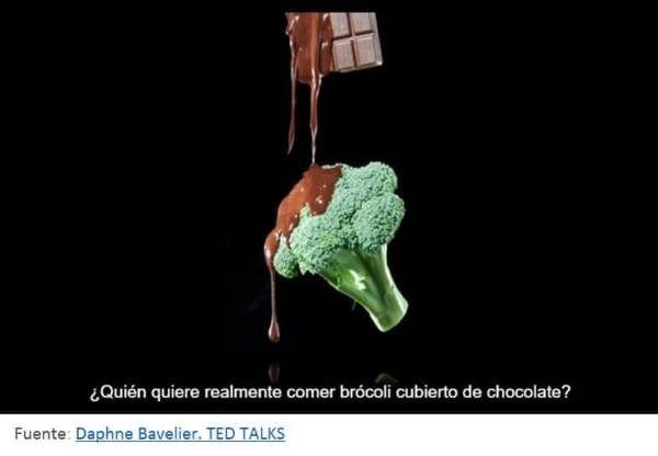Brócoli con chocolate. Este enlace se abrirá en una ventana nueva