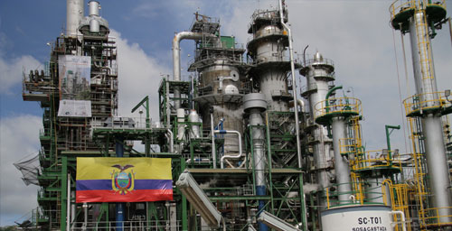 fábrica bandera Ecuador