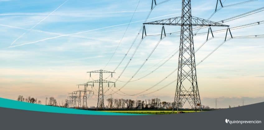 Accidente por riesgo eléctrico - Quirónprevención